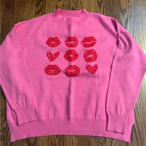 Women’s size small valentines sweater